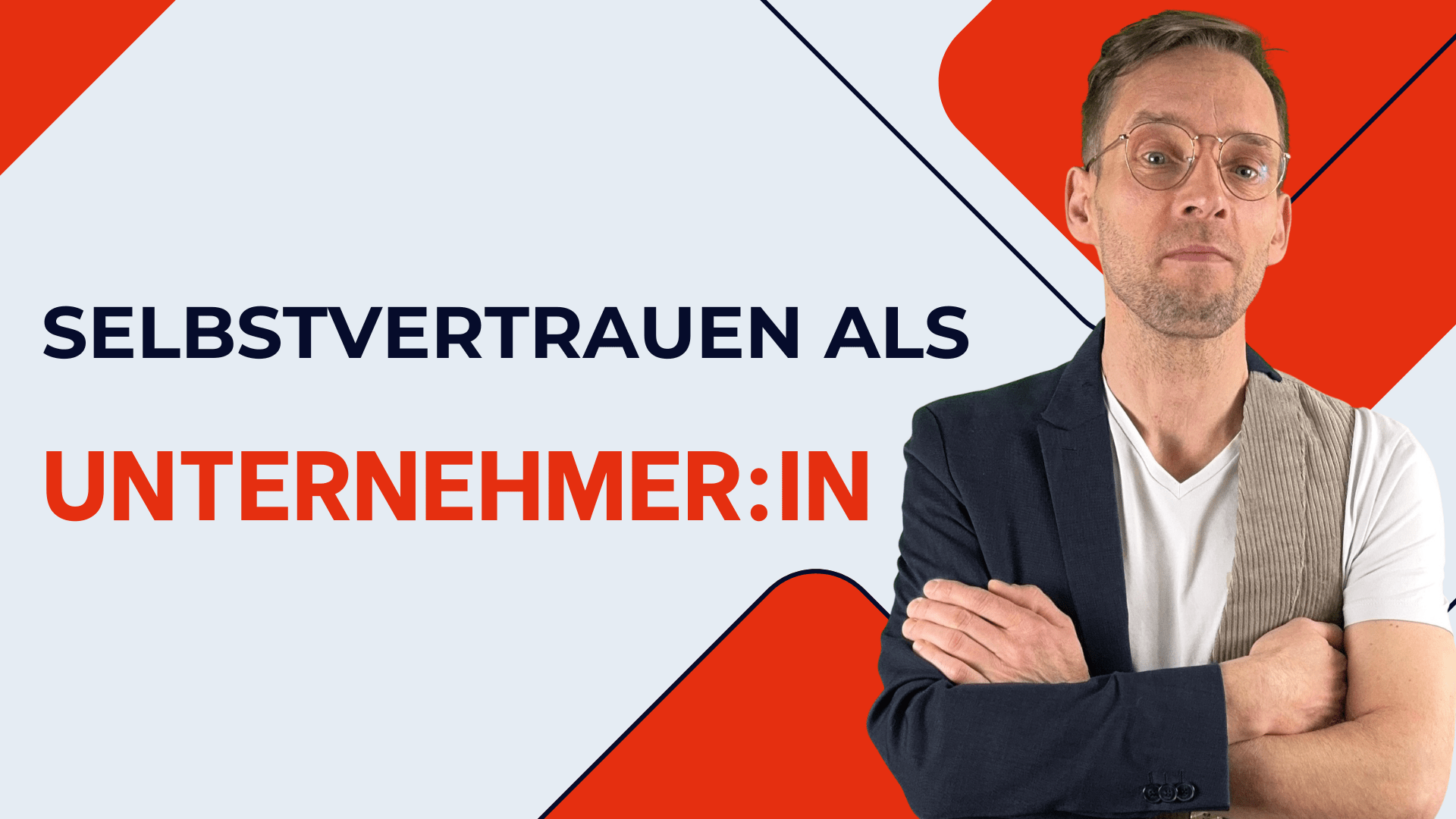 Selbstvertrauen als Unternehmer strahlt Henry solz auf dem Bild aus