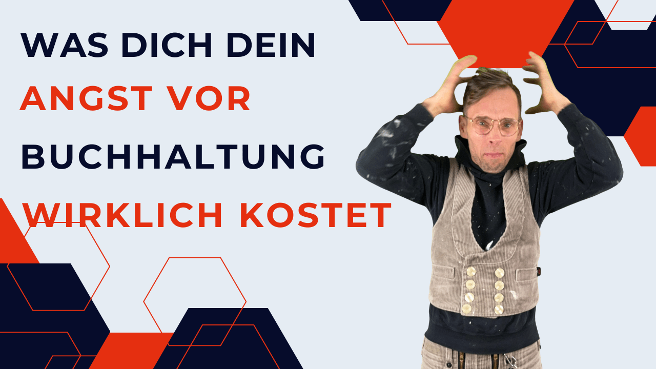 Henry mit ernster Miene, passend zum Thema Angst vor Buchhaltung